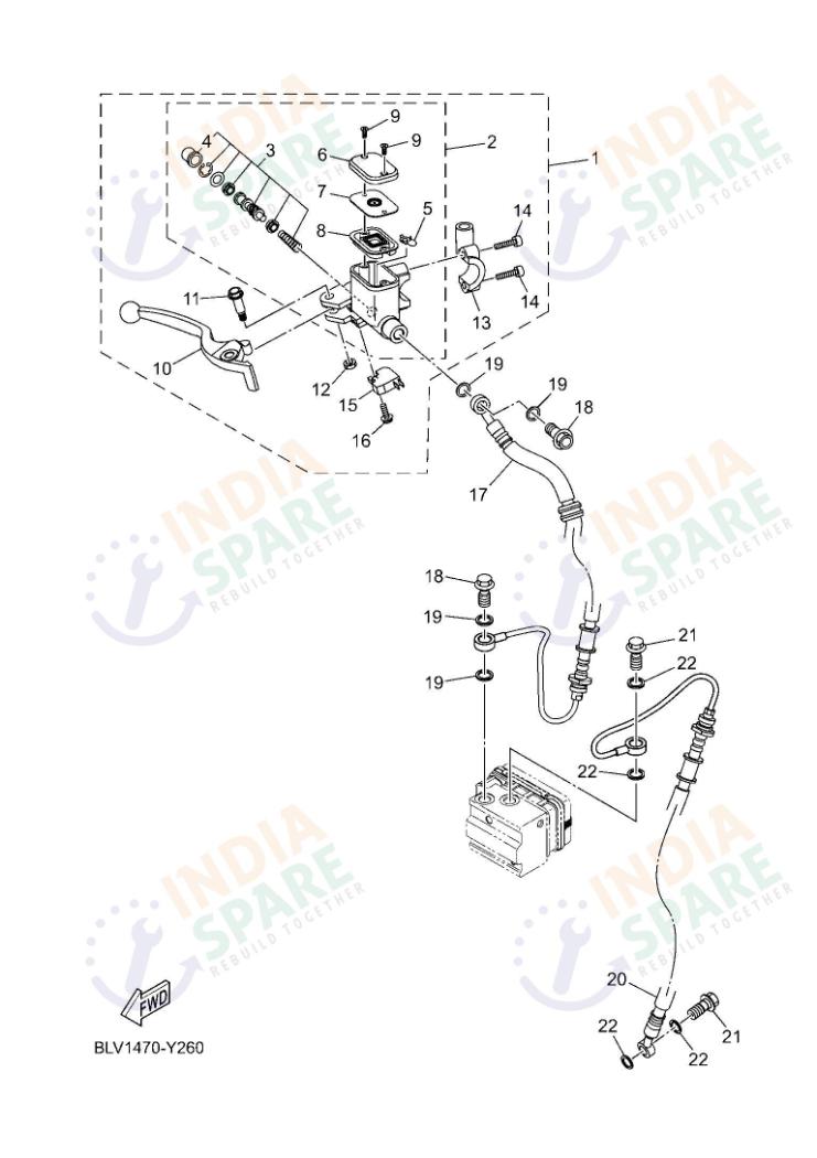 FRONT MASTER CYLINDER